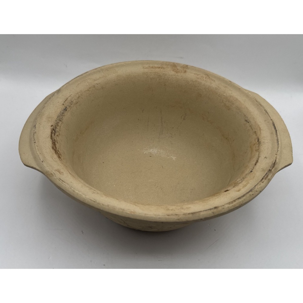Pampered Chef Stoneware Baking Bowl Roaster K Family Heritage Collection 9"‎